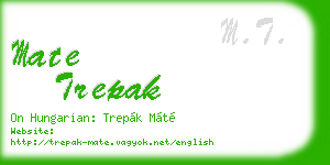 mate trepak business card